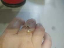 Anillo con 26 letras iniciales para mujer, mosaico de diamantes de imitación brillantes, apertura a la moda, joya para mujer, abalorio, regalo de joyería, 1 ud.