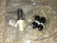 Soap-Dispenser Soap-Bottle Kitchen-Sink-And-Tube-Kit Brushed-Nickel No-More-Refills 