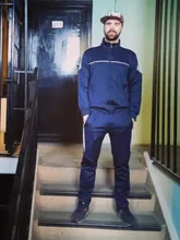 Nuevo conjunto de los hombres de primavera y otoño de Hombre Ropa Deportiva 2 piezas conjuntos deportes traje chaqueta + pantalón Sudadera Hombre chándal de Asia tamaño L-4XL