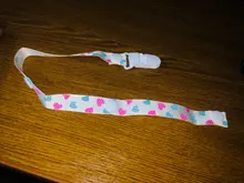 Clips de Material cómodo para chupete de bebé, portachupetes con pinza, pezones de dibujos animados, soporte para chupete, 1 Uds.