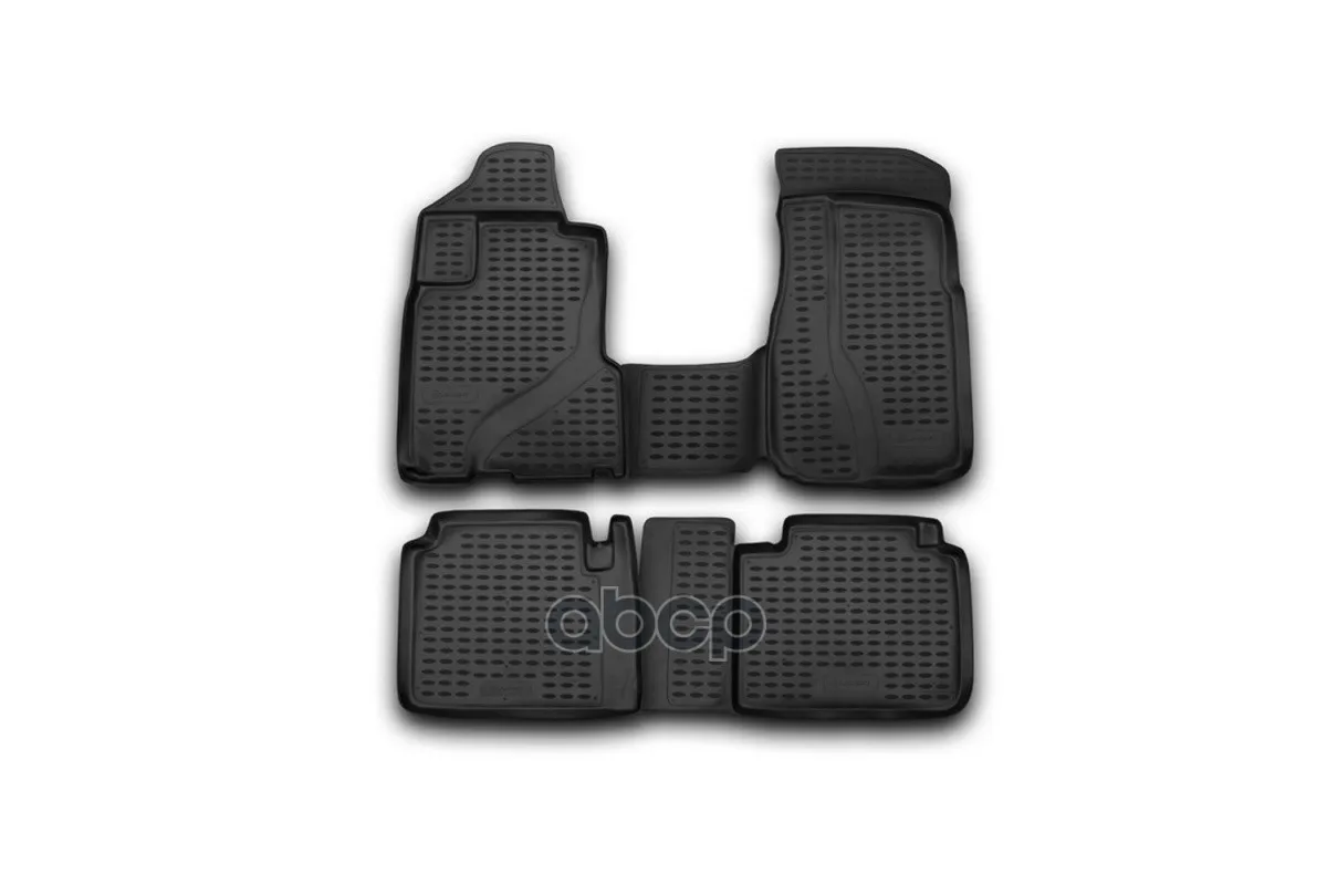 Комплект Резиновых Автомобильных Ковриков В Салон Honda Cr-V 2002-2006, 4 Шт.(Полиуретан) ELEMENT арт. NLC1803210