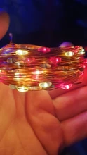 String-Light Timing-Battery Christmas-Decoration Remote-Control Festive Party Copper