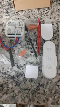 Módulo de relé wifi+RF de enchufe con control remoto para persianas, Módulo de control de persianas y cortinas motorizadas, para Smart Life, Tuya, Alexa y Google Home