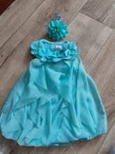 Dress Birthday-Dresses Girl Infant Summer 1-Year Vestidos Chiffon Headband