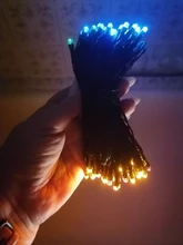 Solar String Lamps For Garden Waterproof Outdoor Lighting 5M 7M 12M 22M 6V Christmas