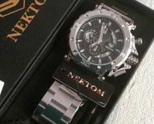 2021 Casual de los hombres del reloj del deporte de acero inoxidable impermeable de los hombres del cronógrafo reloj superior de la marca de negocios de moda reloj de pulsera de regalo para hombres