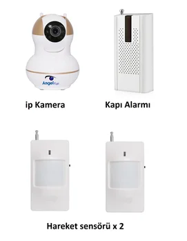 

AngelEye KS-512 Full HD Wifi Home and Baby iP Camera 4 in1 Full Set