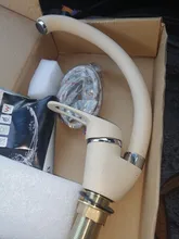 Mixer Tap Faucets Kitchen-Sink-Faucet Water-Sink Brass Hot-And-Cold-Water-Mixer Single-Handle