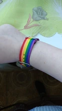Ins-Pulseras tejidas con arcoíris para hombres y mujeres, pulseras LGBT para homosexuales, bisexuales, tejidas, trenzadas, orgullo, joyería de amistad