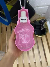 280 518ml Foldable Plastic Pet Dog Water Bottle For Dogs Cats Travel Puppy Drinking Bowl