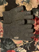 Guantes de correr para deportes al aire libre para hombre y mujer, gran oferta, cálidos, con pantalla táctil, para gimnasio, Fitness, de dedo completo, guantes mágicos de punto