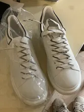 Nuevo diseñador De Zapatos Alexander las mujeres De gran tamaño blanco zapatillas De deporte De plataforma gruesa botón Casual Tenis Zapatos De Mujer