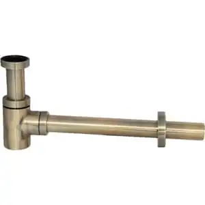 

Siphon for Kaiser sink without release, old bronze antique (958b-an)