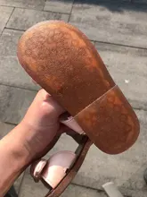 Zapatos antideslizantes informales con nudo de mariposa para bebé, sandalias de playa con punta abierta de princesa, para niño pequeño, Chico, Verano