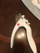 Cortaúñas en forma de U de corte plano blanco, tijeras de uñas postizas francesas, pinzas, herramientas de manicura, recortadores Nail Art de una palabra