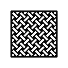 10 см x 10 см Desenli Kare Bardak altlгиi Bardak alti M5 Lazer Kesim MDF