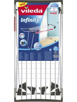 

Vileda clothesline model Infinity Extensible dry steel up to 27 meters of clothing support for small items