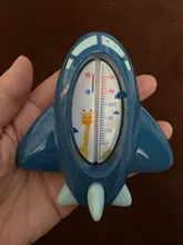 Termómetro de agua para bebé, diseño de avión de dibujos animados, baño, juguetes para recién nacido, 1 Uds.