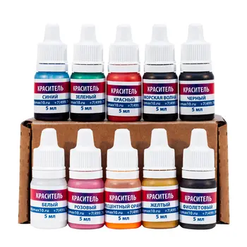 

Dye for epoxy resin (5gr) in assortment