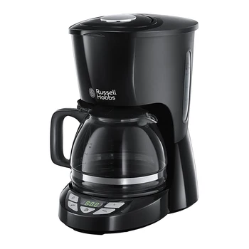 Buy Russell Textures Plus Coffee Machine, Functional And Stylish, Programmable Timer Up To 24 Hours, Water Level Indicator