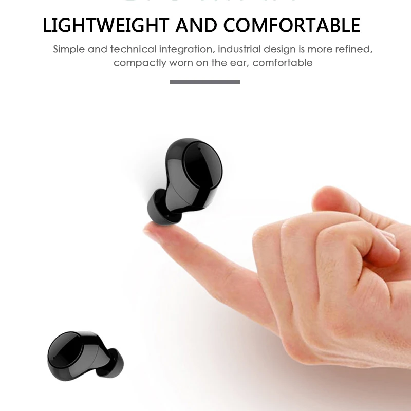 30PCS TWS X9S Bluetooth Earphone 5.0 Touch Control Mini Wireless Earbuds IPX7 Waterproof Noise Reduction With Microphone