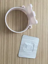 Rack-Organizer Hair-Dryer-Holder Shelf-Storage Bathroom Wall-Mounted ABS for Dia. High-Quality