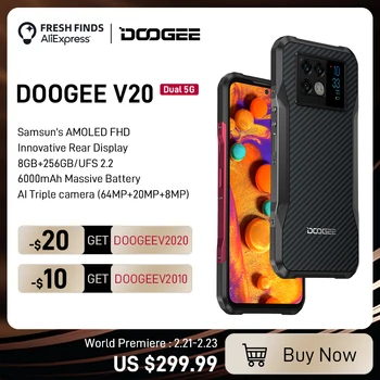 Doogee launches the V20: The first super-rugged phone with AMOLED 3 display