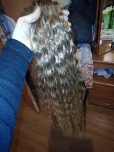 Ídolo de moda suelta el pelo de la onda profunda mechones extensiones de cabello Ombre mechones 28-32 pulgadas 120g Super largo pelo sintético del pelo rizado del pelo de la onda