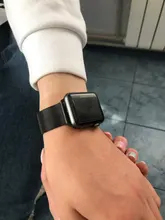 STJ-Correa de reloj Milanese Loop de acero inoxidable para Apple Watch, Series 1/2/3 42mm 38mm, correa de pulsera para iwatch serie 4 40mm 44mm