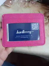 Cartera minimalista delgada de cuero PU, tarjetero pequeño de piel sintética, Tarjetero con ranura múltiple, Color caramelo