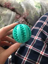 Ball-Toy Watermelon Cleaning-Ball Rubber Interactive-Bouncing-Ball Pet Tooth Leaking