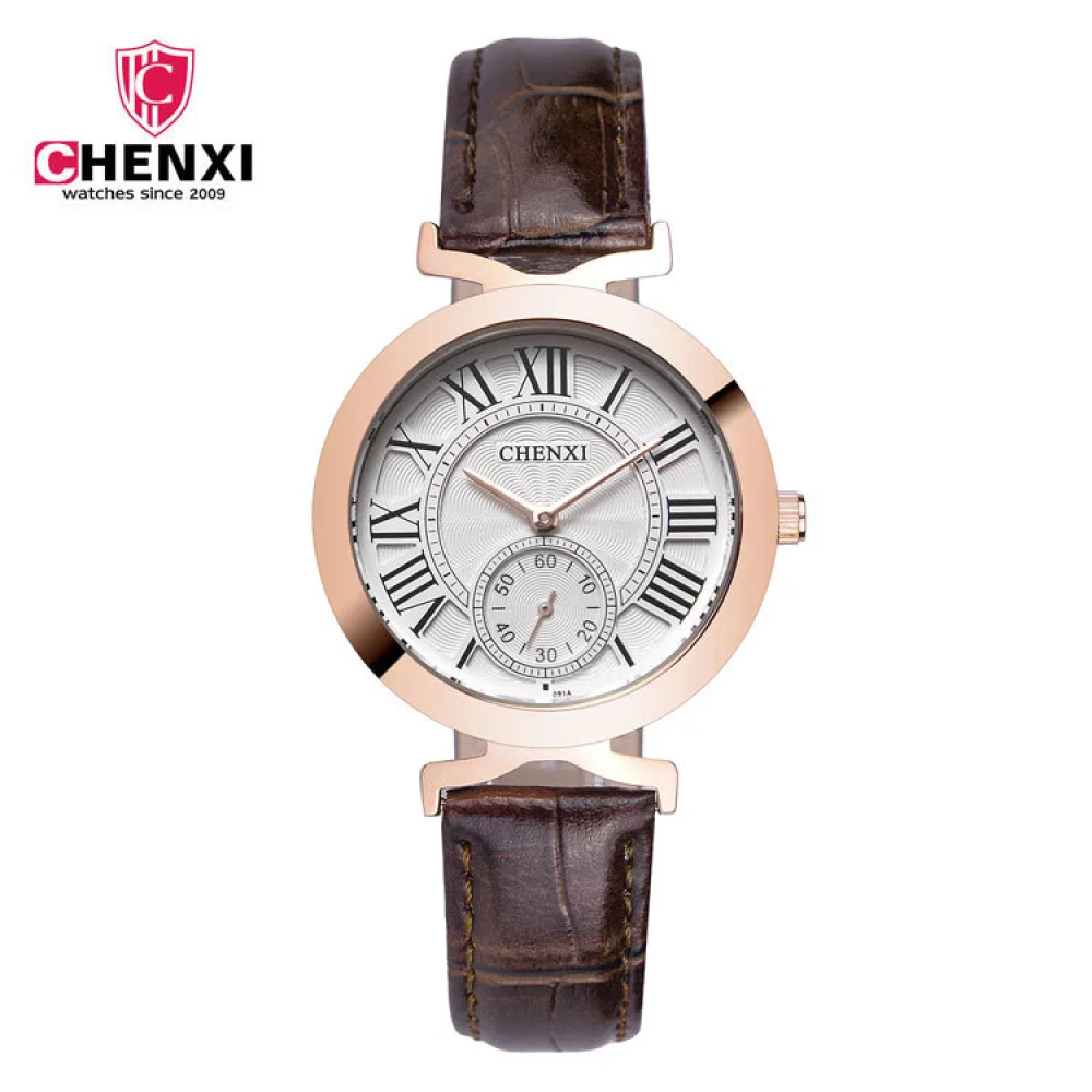 

CHENXI Simple Watch Fashionble Luxury Women Watches Steel belt Waterproof Quartz Wristwatch Student Casual Outdoor Sport Watch