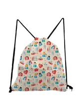 

Nurse Printed Drawstring Bag Practical Unisex Packs Portable Eco Reusable Storage Bag Travel Fashion Teenage Boys Girls Bookbag