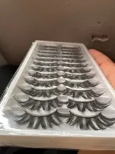 5/8/12 pares 3D pelo de visón pestañas falsas hecho a mano pestaña larga Natural Wispy pestañas tupidas reutilizable extensión de pestañas postizas