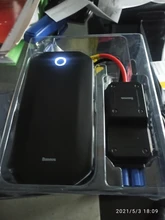 Baseus-Arrancador de batería para coche, arranque de emergencia para automóviles, cargador portátil de batería, booster de energía, reactivador de batería, 800A