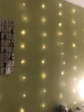 LED Garland Curtains Usb-Power-Fairy-Lights Christmas-Decoration Living-Control Remote