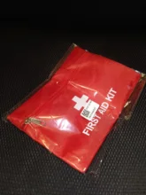 Kit de primeros auxilios de 1.4L, bolsa de emergencia portátil para caza, Camping, viaje, tratamiento médico deportivo de rescate, bolsa de primeros auxilios para exteriores