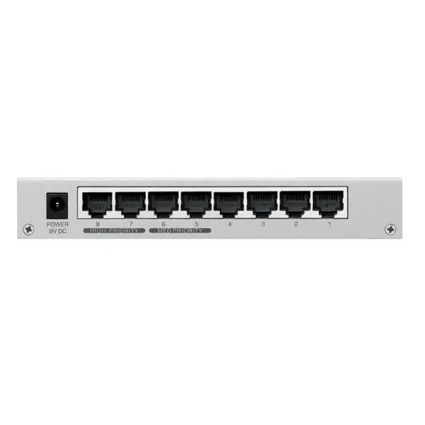 Коммутатор ZyXEL GS-108BV3-EU01 8 p 10/100/1000 Мбит/с
