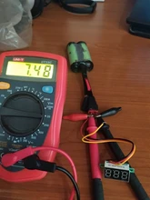 Mini Módulo de pantalla LED Digital, bricolaje, rojo y azul, voltímetro de DC2.5V-32V DC0-100V, medidor de contador de voltaje, Panel para motocicleta y coche