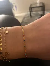 CSJA-pulsera de lujo de acero inoxidable para mujer, de Color dorado brazalete con cadena de eslabones, joyería para mujer S570, 2021