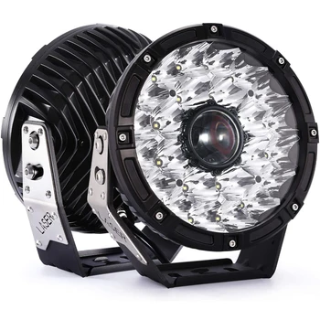 

8.5 Inch Work Lights，2Pcs Laser Led Off Road Lights 16600LM Round Pod Spot Driving Lights 2-kilometer Wide-view Distance