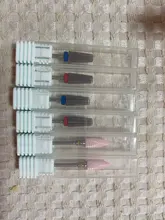 Tapered de uña taladro mm broca para fresa para manicura eliminar Acylics y Gel de fresado accesorios de uñas herramientas