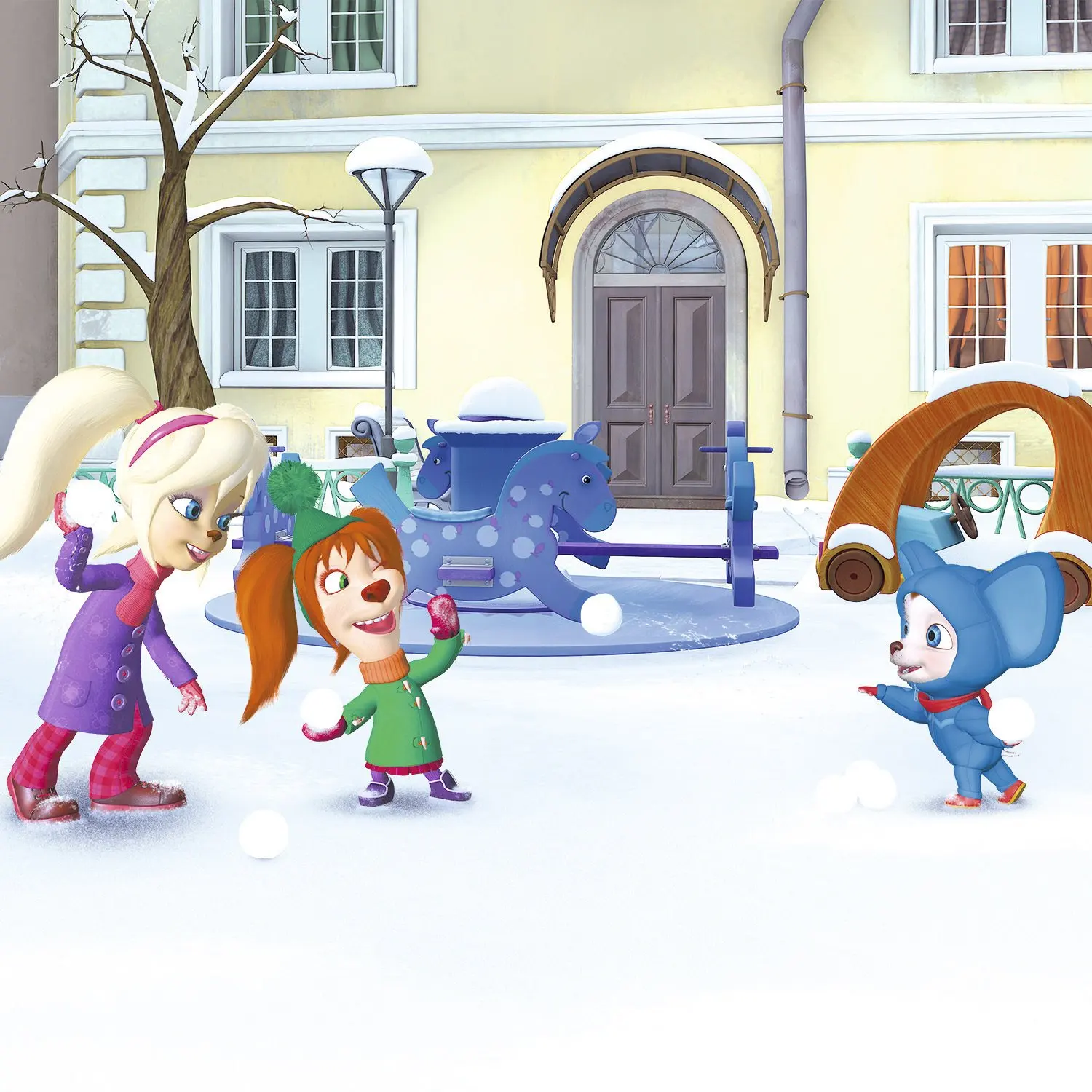 Мягкая игрушка Мульти-Пульти Барбоскины Лиза озвуч. русс. чип 22 см