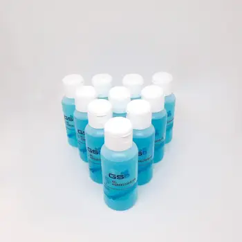 

"GS10" hydroalcolic hand sanitizer Gel 70% alcohol / 1 Pack of 10/n/size pocket
