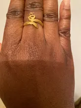 Womens Rings Jewelry Geometry Punk Open-Finger Stainless-Steel Gold-Color
