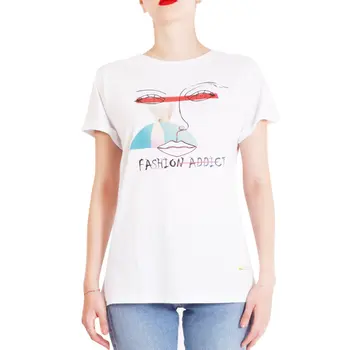 

Biggdesign Faces FashionAddict Women's T-Shirt Medium