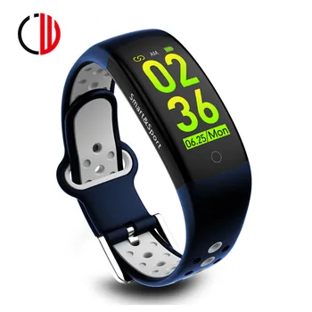 

CZJW Q6S real time heart rate smart watch blood pressure IP68 waterproof 3D dynamic UI OLED screen health fitness tracker man