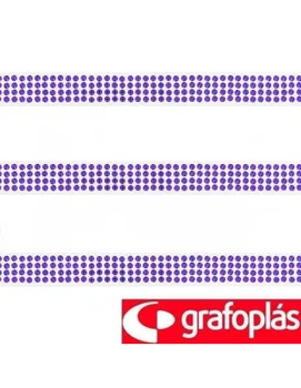 

ROLL OF ADHESIVES FOR SCRAPBOOKING CIRCLES VIOLET COLOR