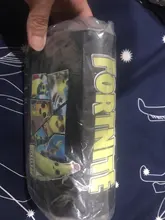 Estuches coloridos de gran capacidad para lápices, bolsas creativas de tela Fortnite, estuche para bolígrafos, suministros de papelería para escuela y oficina
