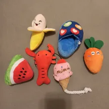 Pet-Supplies Dog-Toys Puppy-Training-Toy Carrot Banana Bite-Resistant Vegetable Dog Chew